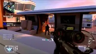 FIRST EVER BLACK OPS 2 QUAD (4 kills 1 bullet!)