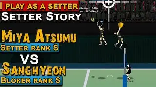 The Spike. Volleyball 3x3. I play as a setter. Rank S vs Rank S.