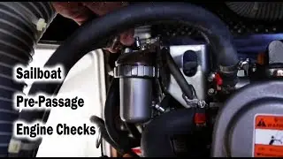 EP.2 - Yanmar 3YM30 Sail Boat Diesel Engine Checks (Part 2) - Sailing Moondance