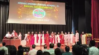 जन जन मन अधिनायक - राष्ट्रगान  #annualday2025 #aecs #aecs5