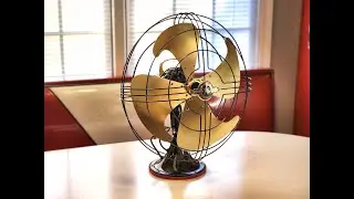 1947 General Electric Vortalex fan - After Restoration