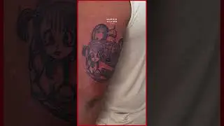 Tatuaje de Bulma y el Radar del Drag&oacute;n de Dragon Ball 🐉