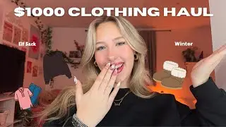Покупка одежды на 1000 долларов || ElfSack, зимние покупки