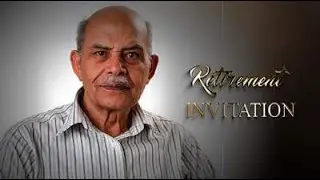 Retirement Invitation Videos | Video Invitation Maker