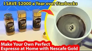 Экономьте 2000 долларов в год на кофе &mdash; пейте растворимый кофе NESCAFE Gold Espresso. Обзор