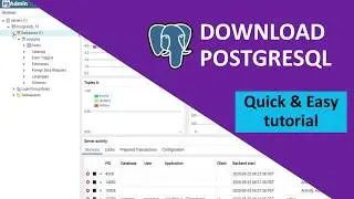 Download PostgreSQL for Windows 7 8 8.1 10 - Easy and quick tutorial