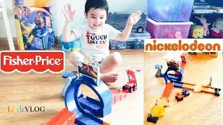 Fun time Playing with Fisher Price Monster Dome Playset Blaze and the Monster Machines Little Vlog