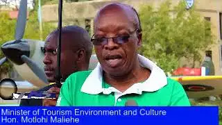 Minister of tourism environment and culture - Hon. Motlohi maliehe