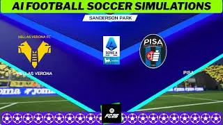 VERONA vs PISA ⚽ LaLiga 2025/26 Matchday 24 🇪🇸 EA FC 26 Simulation
