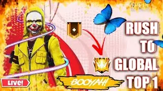 Anil Gamerx live Free fire gameplay | Push to global top 1 |