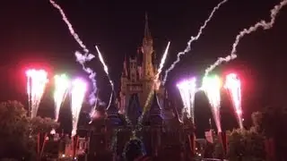 Celebrate the Magic - FULL CASTLE SHOW w/ Villains Segment for Halloween at Walt Disney World