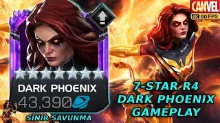 7-STAR R4 DARK PHOENIX GAMEPLAY | G&Uuml;ZEL SALDIRI M&Uuml;THİŞ SAVUNMA VE Y&Uuml;KSEK PRESTİJ !! - MCOC