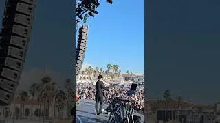 Clan Of Xymox playing at Darker Waves Festival in Southern California.