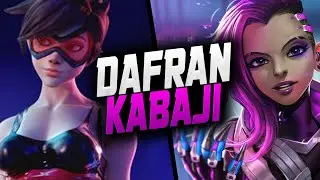 DAFRAN TRACER AND KABAJI SOMBRA! INSANE DUO! [ OVERWATCH SEASON 25 TOP 500 ]
