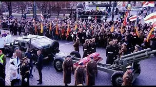 Пахаванне Кастуся Каліноўскага з паплечнікамі ў Вільні. Жалобная працэсія