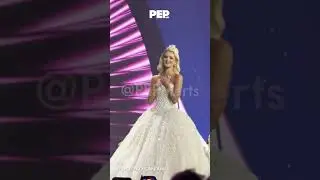 Victoria Kj&aelig;r Theilvig's farewell walk at the 74th Miss Universe Pageant (audience cam) | #PEPcovera