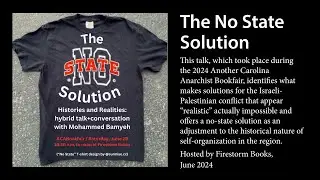 The No-State Solution (Bookfair Session)