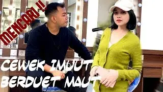 Mencari Partner Nyanyi , ketemu Wanita Lucu  ( EMAS HANTARAN) WAHID darjo  feat Cindy Liu
