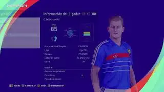 Didier Claude Deschamps - PES Clasico (Face, Body& Stats)