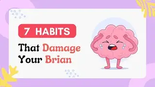 7 HABITS THAT DAMAGE YOUR BRAIN | Brain Damaging Habits | #shorts