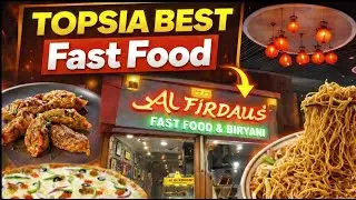 We Trying Kolkata Best Fast Food | Al-Firdaus Fast Food Topsia | Chinese Food