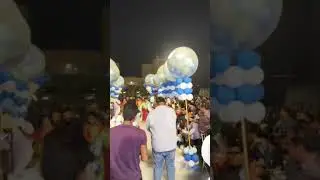 balloon blast entry , balloon entry #party #balloon #entry