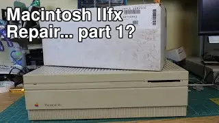 Macintosh IIfx Repair #MARCHintosh 2023