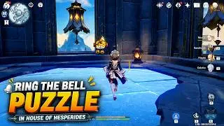 Ring the Bell Puzzle in House of Hesperides | Seelie and Cryo Totem Puzzle