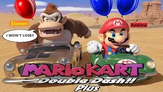 Andrew Battles Well Against STEVEN! - Mario Kart Double Dash Plus