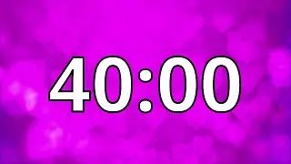 40 Minutes Timer with Music | Valentine's Day Timer
