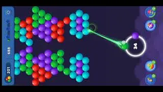 Bubble Pop Cannon Shooter🎯Level 188-189😯#newgameplay#viralvideos#bubbleshooter#themindgames👑