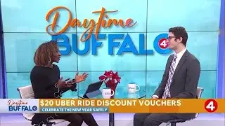 Daytime Buffalo: $20 Uber ride discount vouchers to celebrate the new year safely | Sponsored by Wil