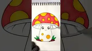 ASMR coloring 🍄 #asmr #art #coloringadventure #coloring #drawing #asmrsounds #relaxing #satisfying