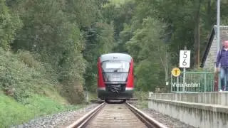 die ERZGEBIRGSBAHN Pt.XI // von Wiesa nach Annaberg-Buchholz unt Bf \\