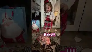 Where&rsquo;s my presents at?! #cute #babygirl #christmas #presents #shorts #family #love #bossbaby #yay