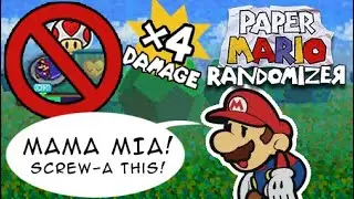 Paper Mario Randomizer Deathless Challenge | Attempt 4 | Part 1