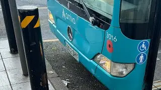 One of Arriva Aylesbury’s best Citaro Benz 3016/BD12DHY gets floored on X5
