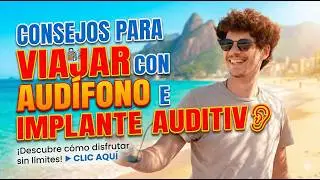 Gu&iacute;a para VIAJAR con aud&iacute;fonos e implante auditivo: playa, monta&ntilde;a, campamentos.