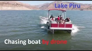 Boat Adventure  🚤  by #drone | Lake Piru #california