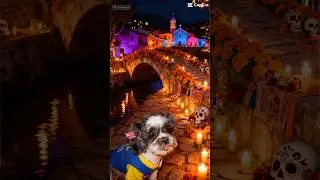 At the Bridge - Tokki ❤️🧡💛💚🩵💙💜#dog #puppy #shorts