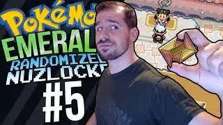 #5: OUR FIRST BADGE! Roxanne the Rustboro City Gym Leader | POKEMON EMERALD RANDOMIZED NUZLOCKE