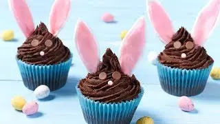 Easter Bunny Cupcakes