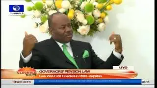 Akpabio Says New Pension Law Will Reduce Medical Cost Part1