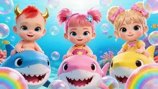 Baby Shark | Monster Baby Red Comptines et chansons pour enfants 001
