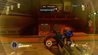 Overwatch player vs Ai