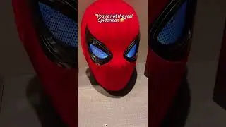 🕸️ #spidermanmask #cosplayfun #superherolife #spideyfeels #coolgears #masklife  #heroiclove #fanfun