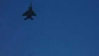 F-15's From the 131st Fighter Wing Take Off