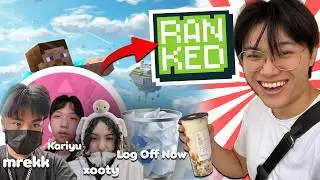 Can 4 osu! Players Beat Minecraft Speedrunning?