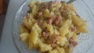 Деревенский картофельный салат. Маринкины творинки