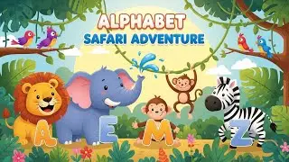 Alphabet Safari Adventure | Learn ABCs with Friendly Animals | Fun Educational Story for Kids